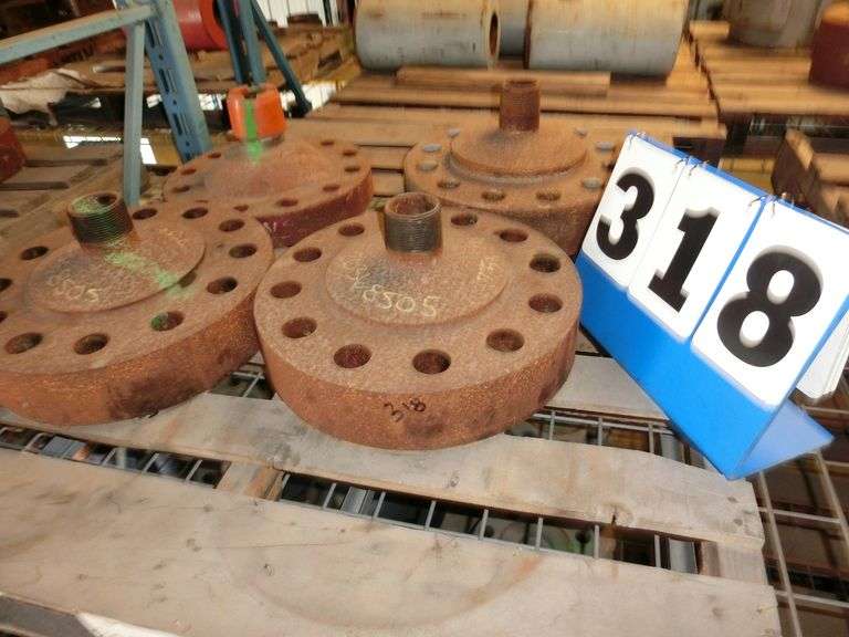 (4) Assorted Flanges= (2) PN20368505 TUBING HEAD ADAPTER B1 71/16 5K