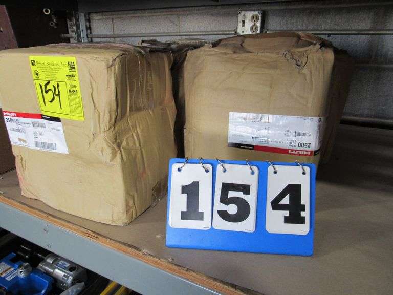 (1) BOX, SELF TAPPING SCREW, HILTI SMD, 1016 X 3/4 M HWH3, 2500