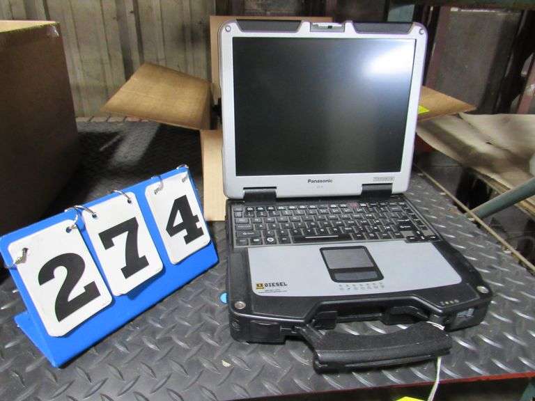 TEXA DIESEL TRUCK LAPTOP DIAGNOSTIC KIT, PANASONIC TOUGHBOOK CF31