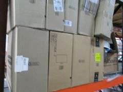 APPROX. (13) PALLETS, ASSORTED FLOOR, WALL PRODUCTS AND MISC. INCLUDING HARD HAT, MORTAR, STONE, TILE, CARPET SQUARES, ROLLS, ADHESIVE, OUTLIER, WALL BASE, THIN SET AND MORE AS SHOWN **Located in Northeast Warehouse**