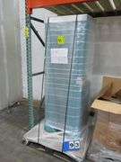 (8) ROLLS, FIRE RETARDANT AQUA, 25-MIL, 72" X 180' (sold 8x the money) **Located in the Northwest Warehouse**