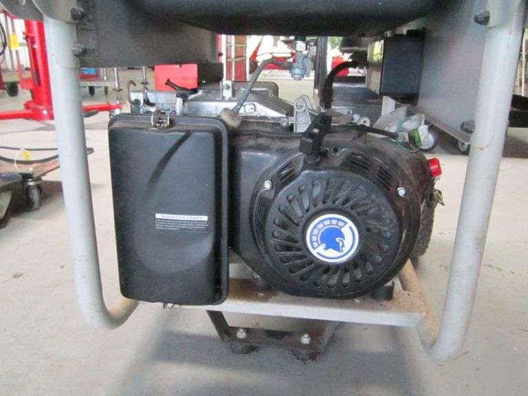 CENTURION BY GENERAC PORTABLE GAS GENERATOR MDL 0055770, 5,000 RUNNING ...