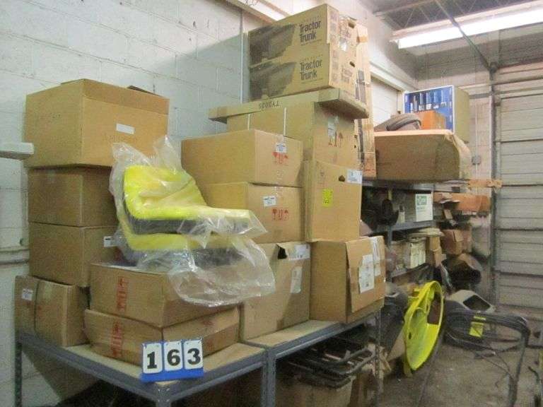 LOT, (3) 6' TALL METAL SHELVES, (3) METAL SHELVES 3' TALL ALL WITH