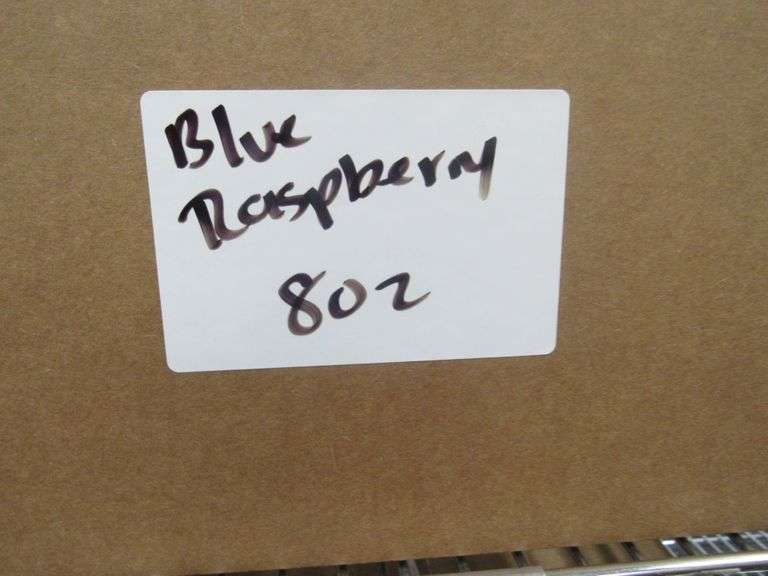 (8) BOXES, 8oz HEMP QUENCH CHILLERS, BLUE RASPBERRY, APPROX. (40) PER ...
