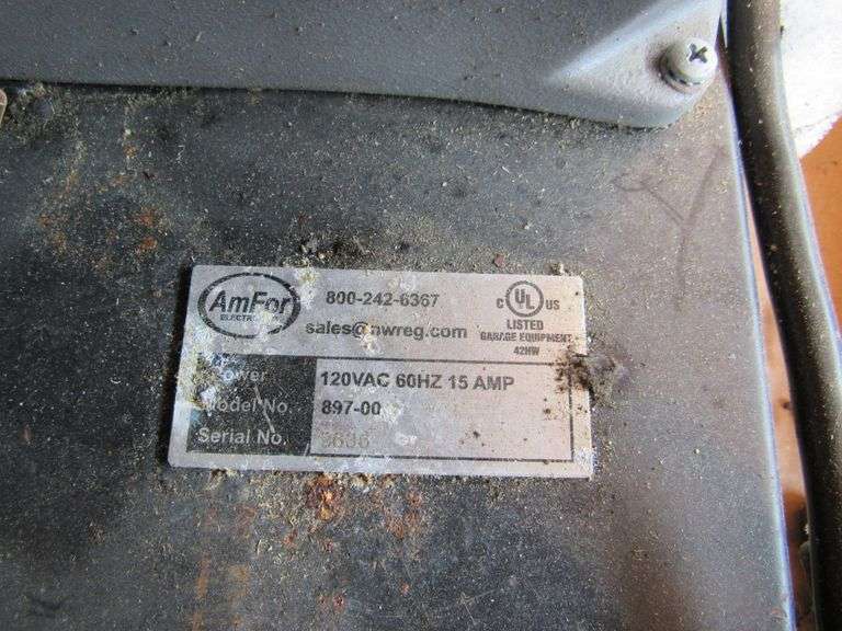 ALTERNATOR AND STARTER BENCH TESTER, AMFOR, MDL 897, 120VAC (Please