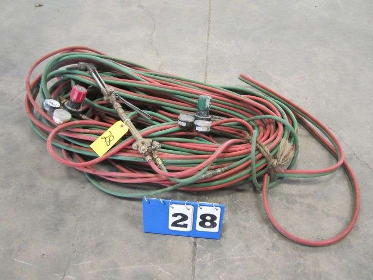 CUTTING TORCH WITH HOSES AND GAUGES Rosen Systems