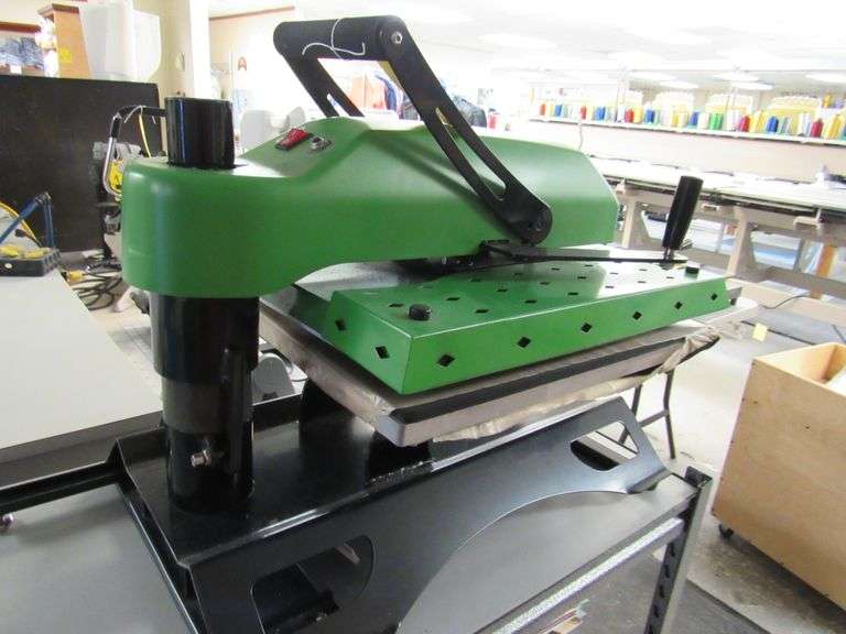 ENDURA TSHIRT PRESS, MDL SEXHEPSD20, 16" X 20", 110V, WITH DIGITAL
