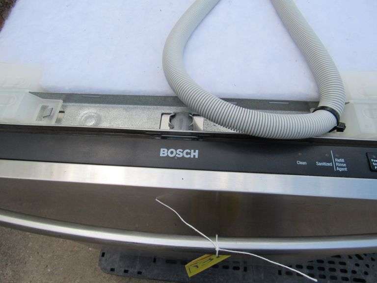 (1) BOSCH DISHWASHER, STAINLESS STEEL, MODEL NO. SHX43C05UC/38 Rosen