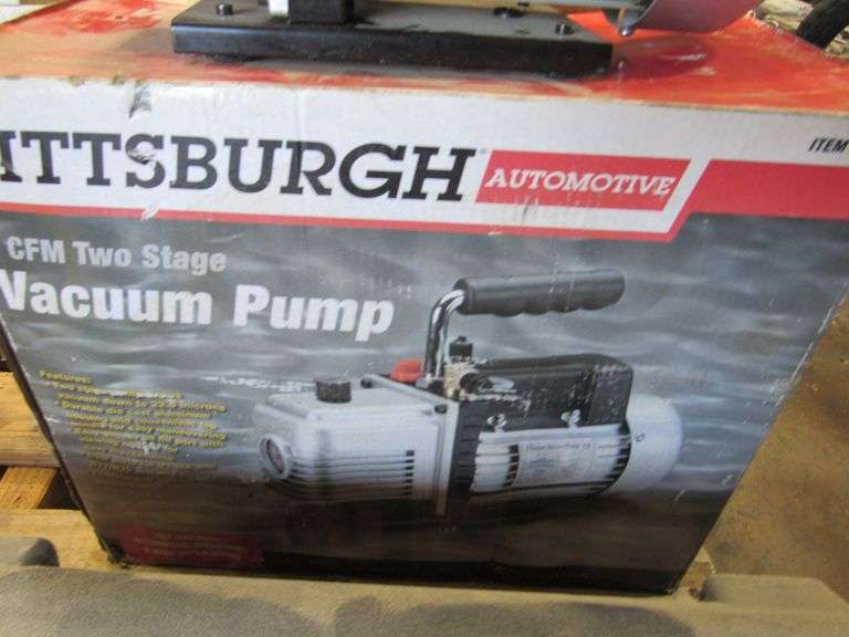 VACUUM PUMP, PITTSBURGH, 3 CFM TWO STAGE Rosen Systems
