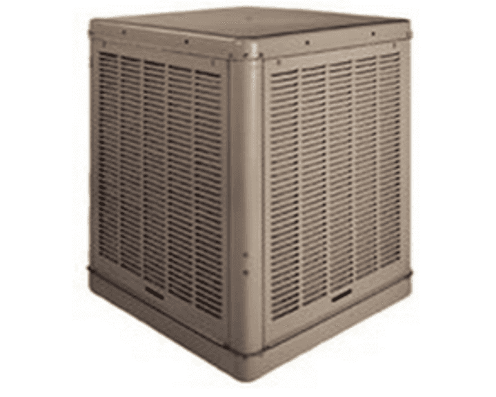 CHAMPION ASPEN MEDIA EVAPORATIVE COOLER 3000DDN31D, DOWN DRAFT, ROOF