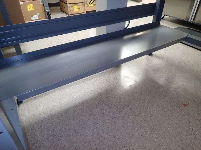 ULINE ADJUSTABLE HEIGHT TABLE W/ STAINLESS STEEL TOP 5' X 3" Rosen