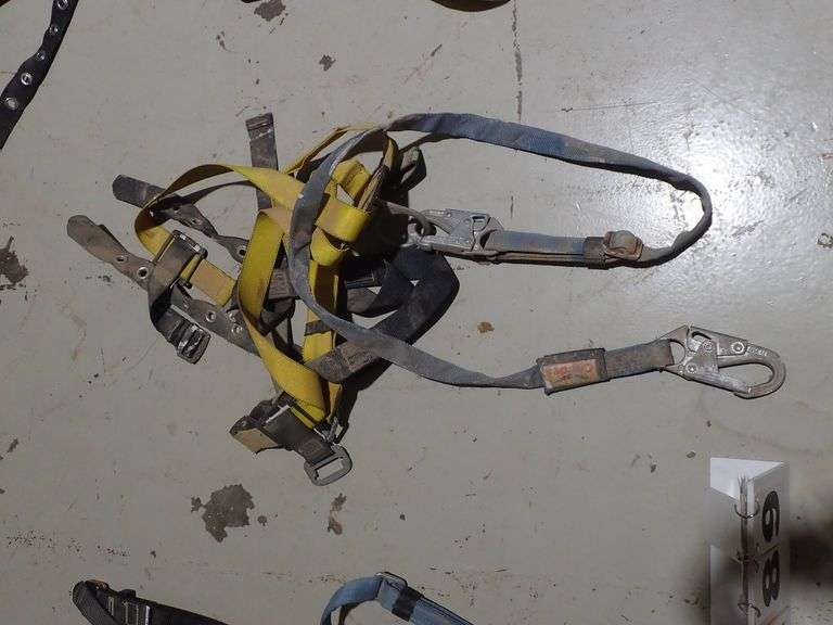 (3) CONDOR / MILLER HARNESSES W/ (2) FALL ARRESTERS - Rosen Systems