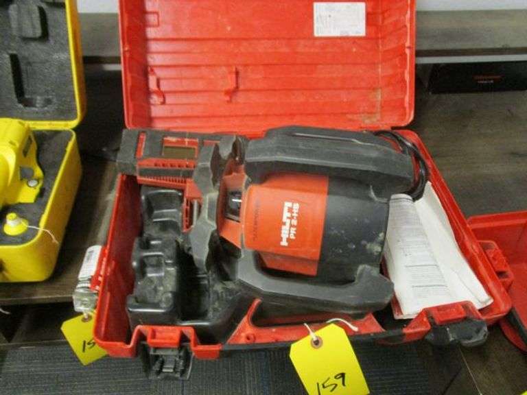 HILTI PR 2HS ROTATING LASER LEVEL KIT WITH CASE Rosen Systems