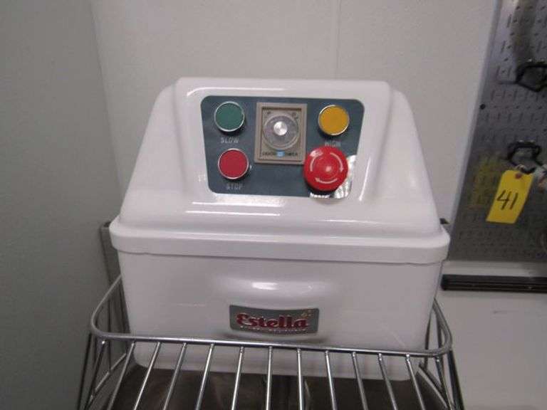 ESTELLA 36qt SPIRAL DOUGH MIXER MDL 348SM30, HS30S, 120V WITH STAINLESS