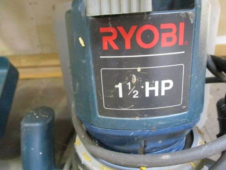 RYOBI 11/2 HP ROUTER WITH BOX Rosen Systems