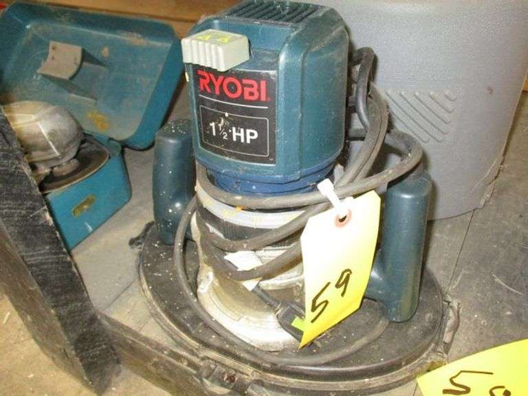 RYOBI 11/2 HP ROUTER WITH BOX Rosen Systems