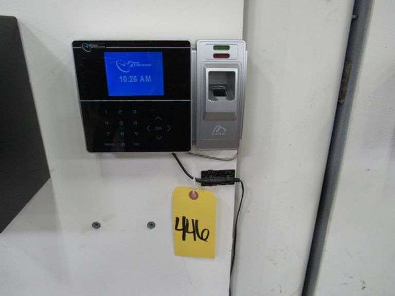 EASY CLOCKING DIGITAL TIME CLOCK WITH FINGER PRINT SCANNER Rosen Systems