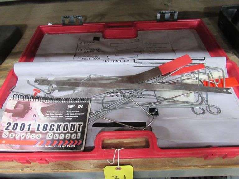 MATCO AUTOMOTIVE LOCK PICK SET WITH CARRYING CASE Rosen Systems