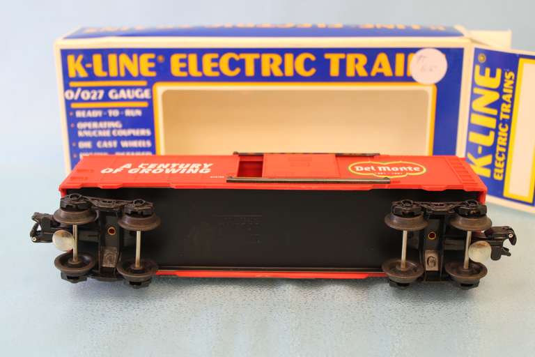 KLine Electric Trains 0/027 Gauge Del Monte Car Rowe Realty