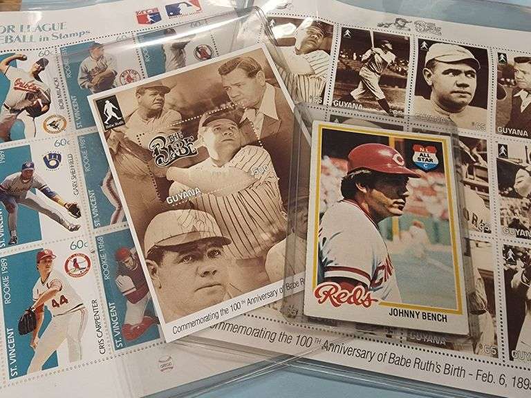 Score a Home Run with Sports Memorabilia! Big Names & Small! Rowe