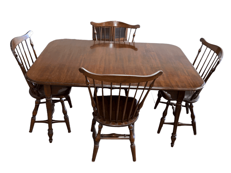 Hitchcock Table and 4 Chairs reSettled Life
