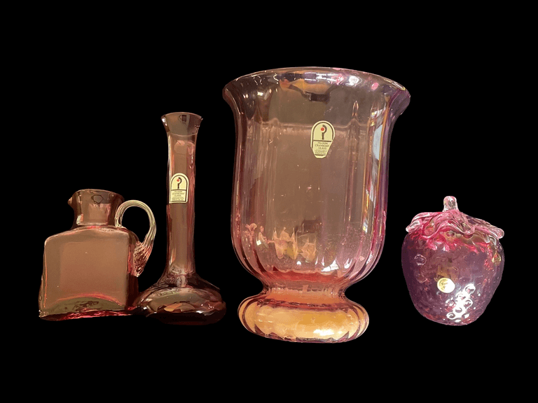 Pilgrim Cranberry Glass reSettled Life