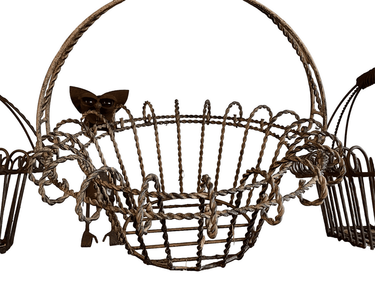 Metal Wire Garden Baskets reSettled Life