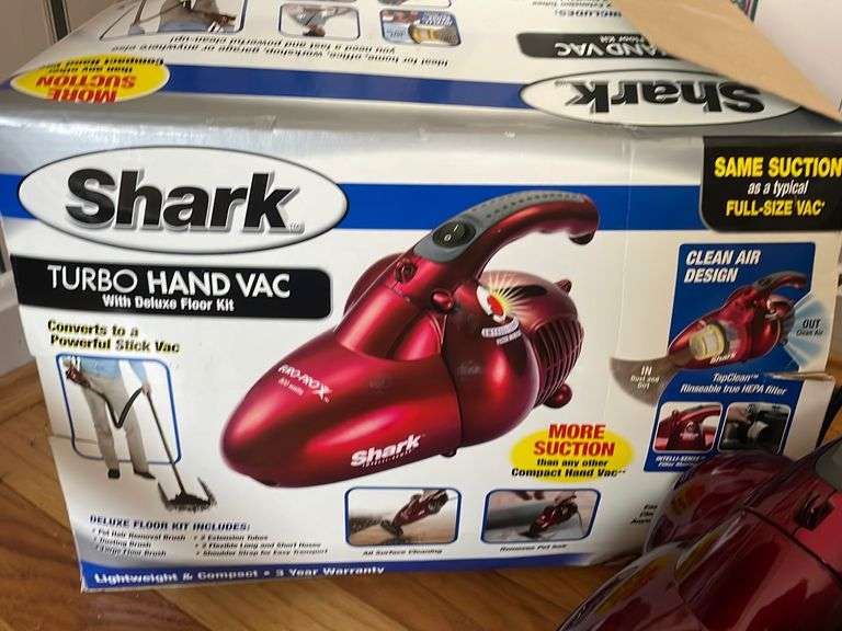 Shark Turbo Hand Vac reSettled Life