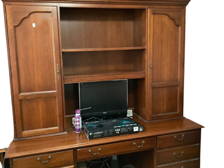 Hooker Credenza and Bookcase reSettled Life