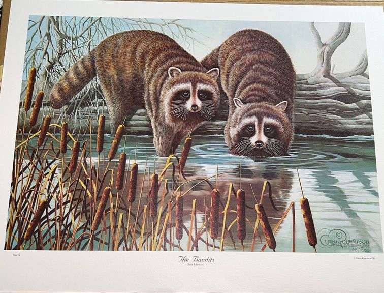 Limited Edition Glenn Robertson Signed Unframed Print reSettled Life