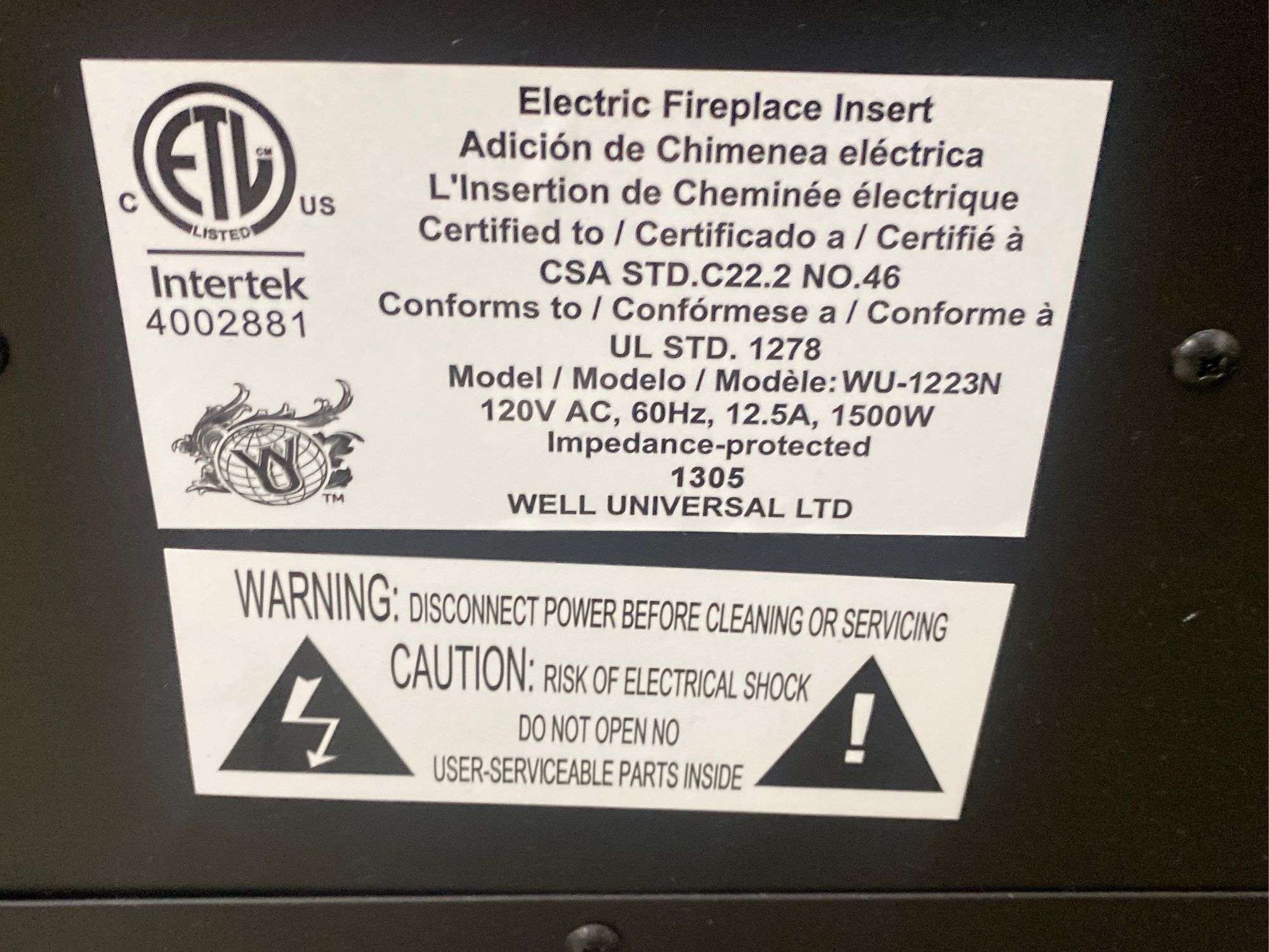 Electric Fireplace - reSettled Life