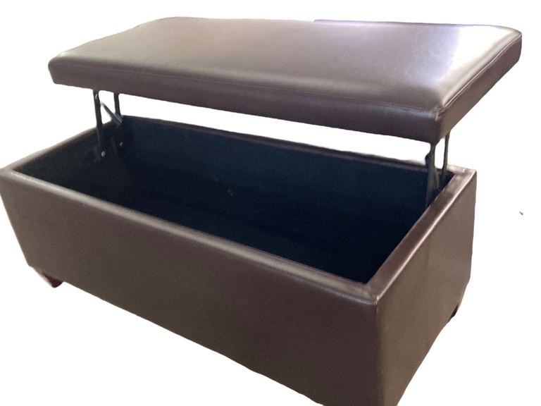 Lift Top Storage Ottoman reSettled Life