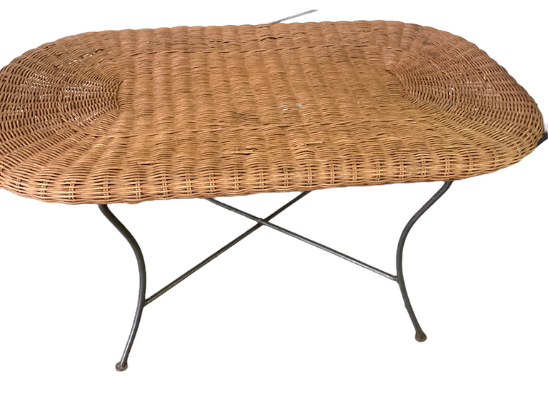 Wicker Coffee Table reSettled Life