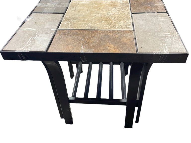 Tile Top End Table reSettled Life