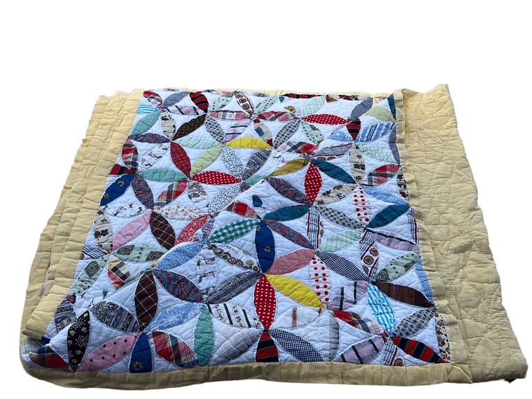 Yellow and Flowered Quilt reSettled Life
