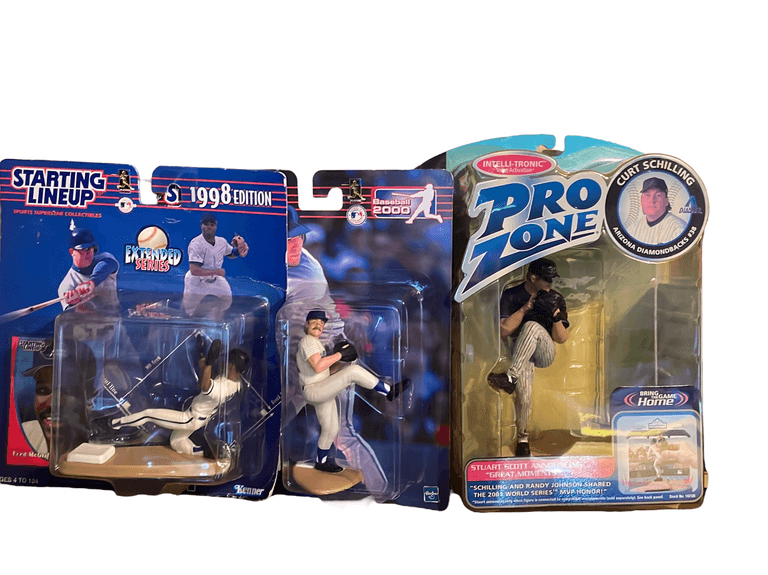 Collectible Baseball Figurines reSettled Life