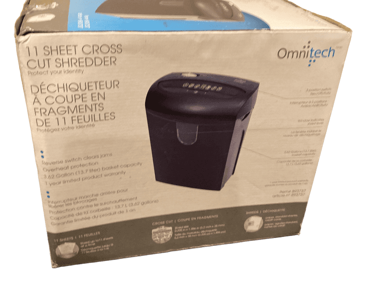 Omnitech Shredder reSettled Life