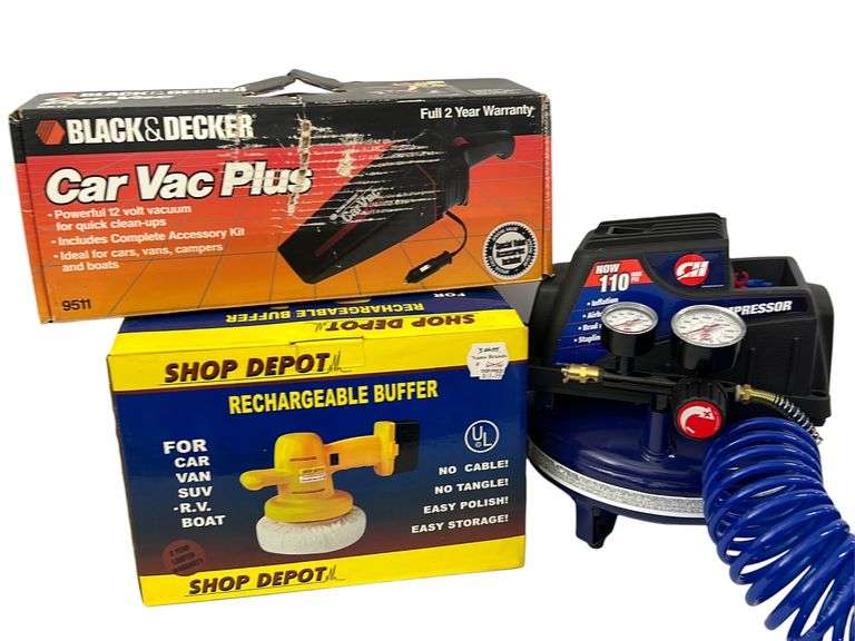 Air Compressor, Buffer & Vac reSettled Life