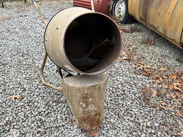 Sears, Roebuck Cement Mixer reSettled Life