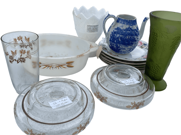 Fire King, Glassware and More reSettled Life