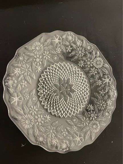 Glass Luncheon/Snack Plates - reSettled Life