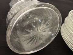 Glass Luncheon/Snack Plates - reSettled Life