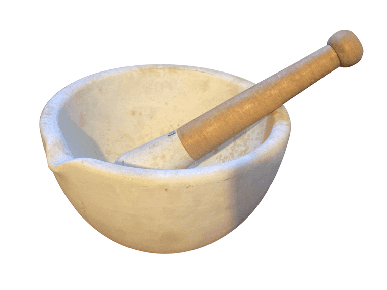 Vintage Coors Mortar and Pestle reSettled Life