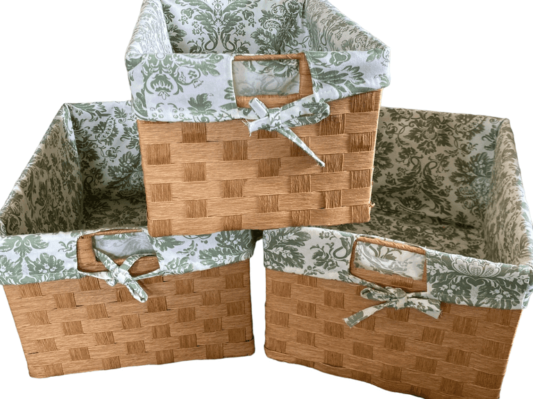 Decorative Storage Baskets (3) reSettled Life
