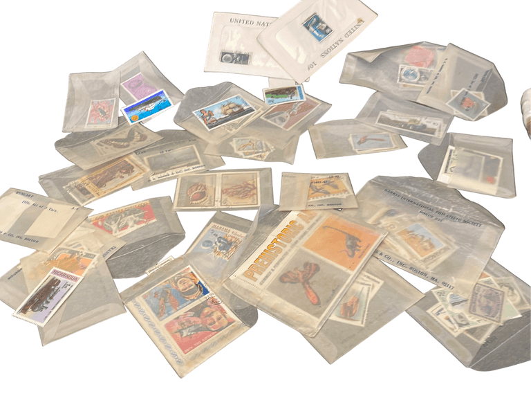 Collectible Stamps reSettled Life