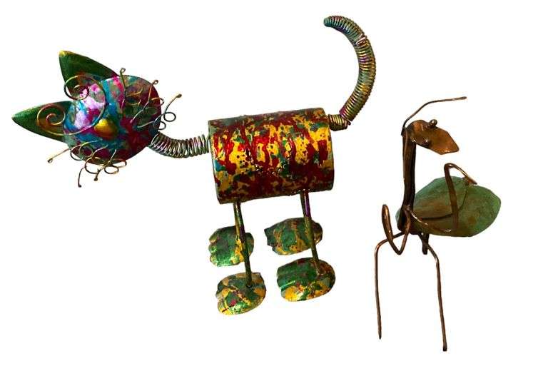 Metal Animal Decor (2) reSettled Life