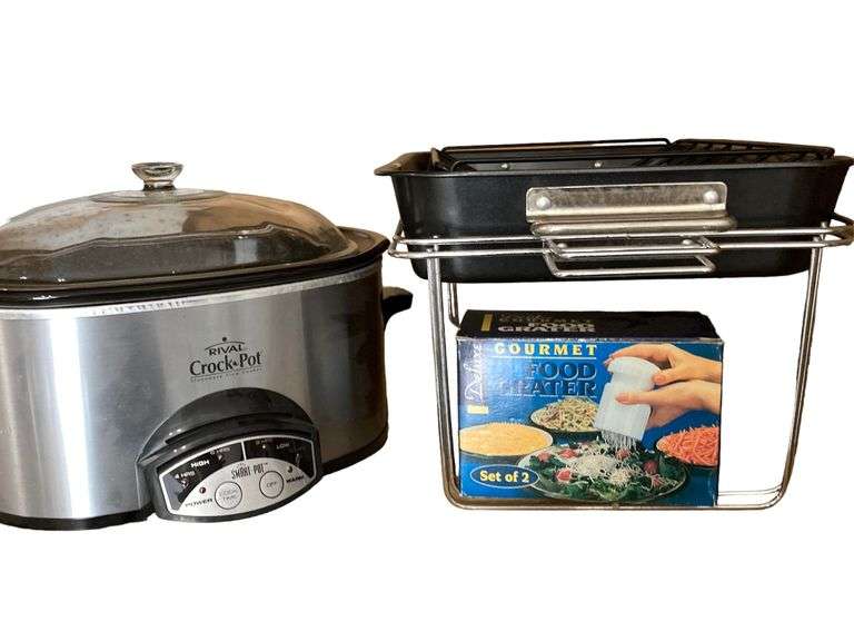 Chafing Dish, CrockPot and Grater reSettled Life