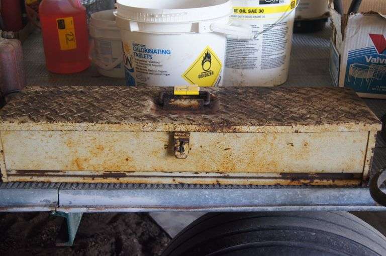 tool box w/ hardware