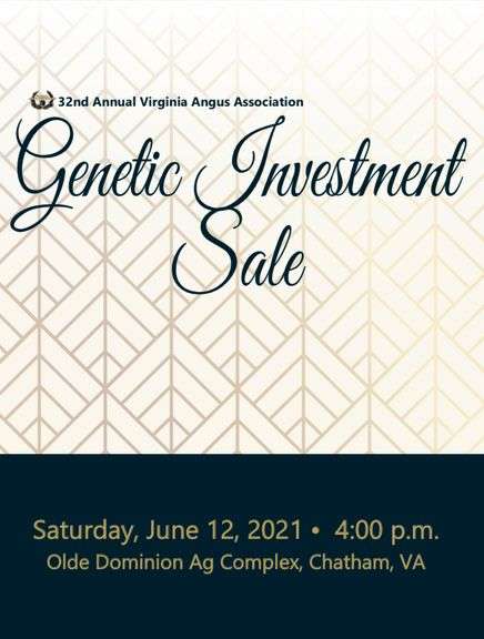32nd Annual Genetic Investment Sale