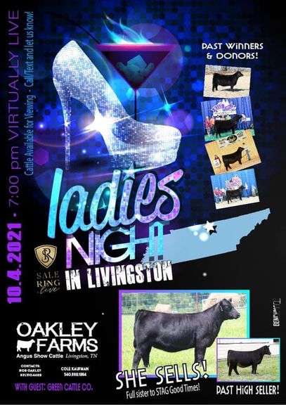 Oakley Farms Virtually Live Online Sale